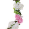 Wreath Flower Artificial Flowers Hair Band Floral Bridal Wedding Hairband