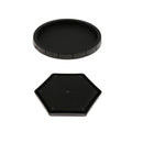 2 Pcs Mealworm Worm Feeder Bowl Food Water Dish for Reptile Vivarium Terrarium