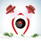 Cartoon Flashing Christmas Headband Light Up Accessories (Santa Claus)