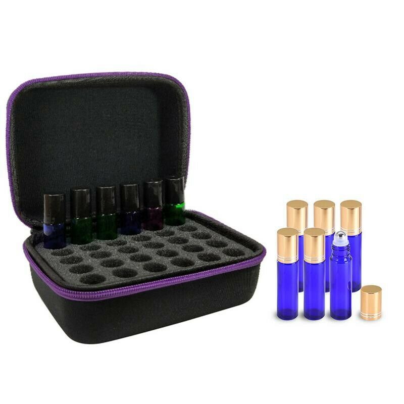 6Colors Essential Oil Case 30 Bottles 10Ml Perfume Oil Essential Oil Box Tr X5O9