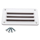 ABS Plastic Louvered Vent Ventilation for Boat, Caravan & RV 14cm x 7.9cm