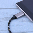 Braided Micro USB Male to USB Female OTG Adapter Cable for Android Smart Phone