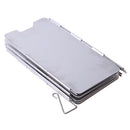 9 Plates Foldable Burner Windshield Outdoor Camping Cooking Wind Shield