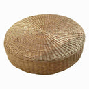 40cm Tatami Cushion Round Straw Weave Handmade Pillow Floor Yoga Chair Seat Z1Q6