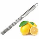 Stainless Lemon Cheese Fruit Vegetable Zester Grater KitchenV Peeler Q2O2