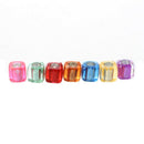 100 PCS Plastic Beads Dice Colored 7 mm Crafts
