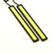 2pcs 17cm 12V White LED COB Car Auto DRL Driving Daytime Running Lamp Fog Light