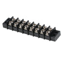 2 Pieces Dual Row 8 Ways 30A 8 Positions Terl Power Terminal Blocks Bus Bar