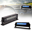 Auto Car Voltage Digital LCD Temperature Thermometer Alarm Clock New GD