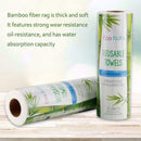 28*30CM Cloth Fiber 1 Eco-Friendly Roll Tea New Rag Dish Absorbent Bamboo Towel