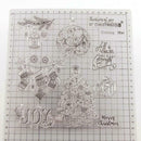 Christmas Ornaments DIY Scrapbook/Photo Album Craft Silicone Clear Stamps