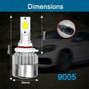 Combo 9005  LED Del Faro Kit Hi Low 4950 Fascio W 585000LM J1B7 R0U6