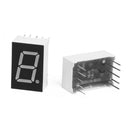 10 Pcs Common Cathode 10 Pin 1 Bit 7 Segment 0.5" Red LED Display Digital T P5Q6