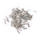 100pcs/set stainless steel fishing line crimp sleeve copper tube 1.0mm-2.2mm  M&