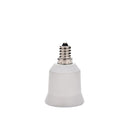 E12 To E26/E27 Lampholder Bulbs Converter Candelabra Light Base Socket White~ES