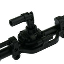 Rear Axle RC Car Parts for D90 MN90 MN91 4WD RC Pickup Truck Black 14cm
