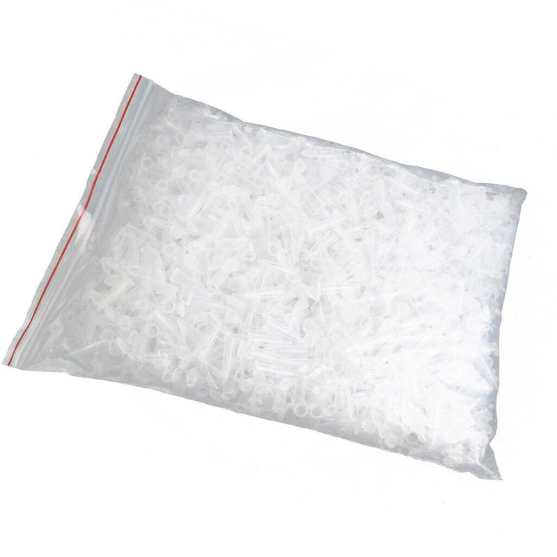 1000pcs 0.5ml Centrifuge Microcentrifuge Tubes Test Vials Graduated