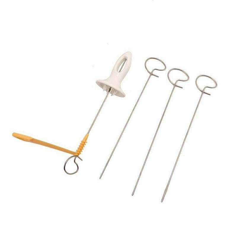 1 Set Stainless Steel Tornado Potato Spiral Cutter Slicer Spiral Potato Chi