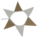 3.2m Peony Lace Linen Triangular Hanging Flags Pennant Bunting Banners Gift