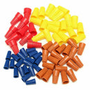 70Pcs Assorted Electrical Wire Twist Connectors Terminals Cap Nut Rotating Set