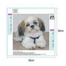 5D DIY Full Drill Diamond Painting Sad Dog Cross Stitch Embroidery Mosaic