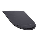 Anti-Slip Rubber Gaming Mouse Pad Computer Mice Pad with Wrist Support Black