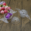 12pcs plastic candy shape round candy box wedding birthday party decoration BX