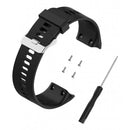 For Garmin Forerunner Replacement Watch Strap Sillion Wrist Watch Band Black
