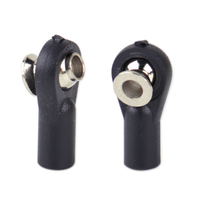 10PC 1.9cm M3 Long Straight Plastic Rod End fit for 1:10 4WD RC Off-Road Crawler