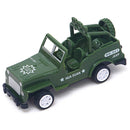 MagiDeal Set Of 17 Simulation Tank Aircraft Soldier Figures  Scene Decor