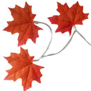 1M 10 LED String Maple Leaves Fairy Garland String Lights Battery Operated  K8P5