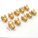 6mm Thread Motorcycle Main Jet Kit Carburetor 98-130 10 Size Injector Nozzle