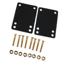 Skateboard Hardware Set Rubber Riser Pads 3mm and Mounting Screws Bolts Nuts Set
