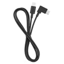 3.28 Feet Male USB-C to Male Micro USB Fast Charging Data Sync Charger Cable, 90