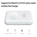 Wireless Charger Power Bank For I Watch 5 4 3 2 1 Charger Portable Mini Q1V8