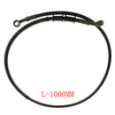 100cm Motorcycle Motorbike ATV Brake Clutch Hose Pipe 10mm ID