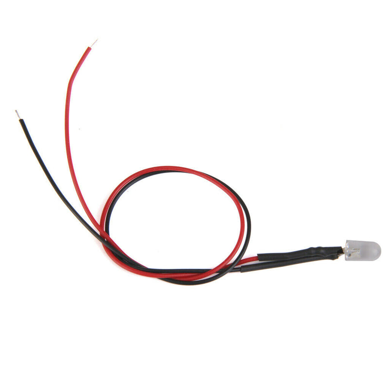 20 x Red LED Light Lamp Bulb 5mm Dash Indicator Universal for Car Boat RV