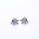 10pcs Crown Hair Clips Children Girls Claw Barrettes Mini Jaw Hairpin (05) A