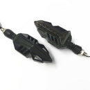 2Pcs Motorcycle Turn Signal Light 13Led Mobile Flash Motorcycle Light