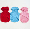 Cute Pattern Pet Puppy Dog Cat Pet Clothes Dress Vest T Shirt  Pink L