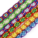 6 Colorful Handmade Braided Thread Friendship Bracelets Ankle Bracelet Wristband