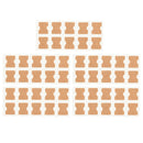 50x Toenail Corrector Stickers Toe Nail Elastic Patch Corrector Correction