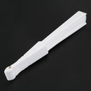 Plastic Fabric Hand Foldable Fan for Ladies Men White E4H5