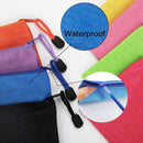 24Pcs Zipper Waterproof File Bag Pencil Pouch Pen Case, for Office Supplies