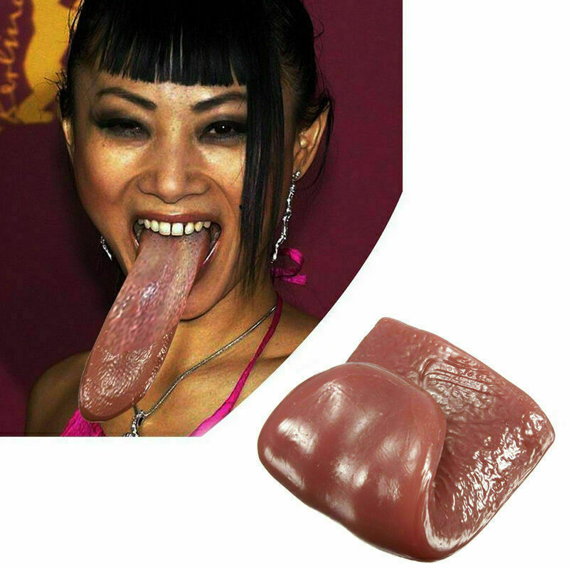 Realistic Tongue Gross Jokes Prank Magic Tricks Halloween S Z4Z7 p C9Z6 Hor T6R4