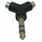 2x Audio Splitter 1 Stereo 6.35mm 1/4 inch Male Plug to 2 RCA Female Jack Y U5R9
