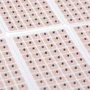 600Pcs Ear Press Seeds Acupuncture Disposable Vaccaria Plaster Bean Massage BX
