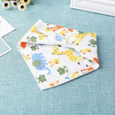 Baby Bibs Triangle Towel Cotton Cartoon Newborn Saliva Absorbent Cloth (A)