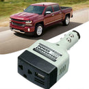 12V 24V DC to AC 220V Portable Car Power Inverter Adapter Converter Plugs U B4Q1