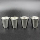 70ml 4pcs/Set Southern Railways Stainless Steel Tumblers/Cups--Hot/Cold New H5Q8